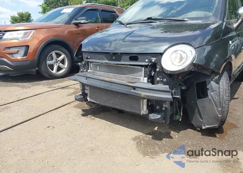 2012 Fiat 500C Lounge из США, поврежденный, VIN 3C3CFFER5CT340312